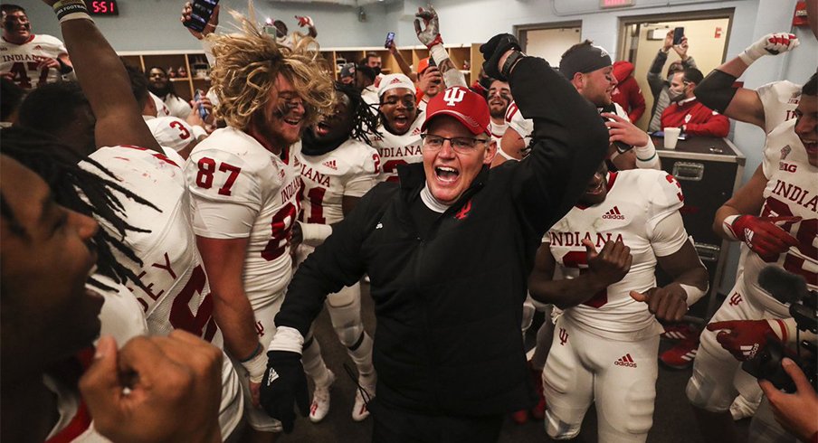 Tom Allen took down the Badgers in Madison. 