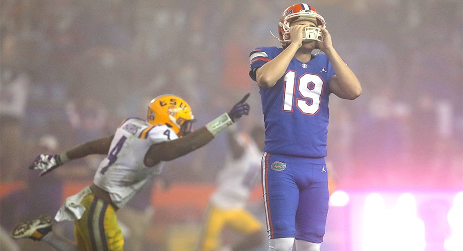 LSU pulled off one of the season's biggest upsets last night in Gainesville.