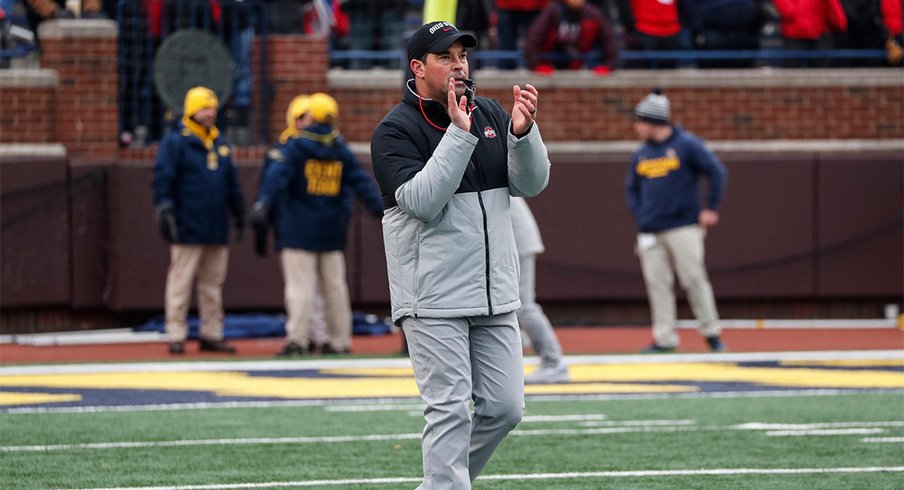 Ohio State head coach Ryan Day