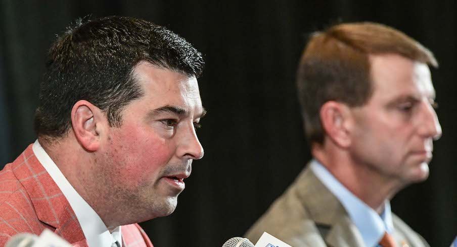 Ryan Day and Dabo Swinney