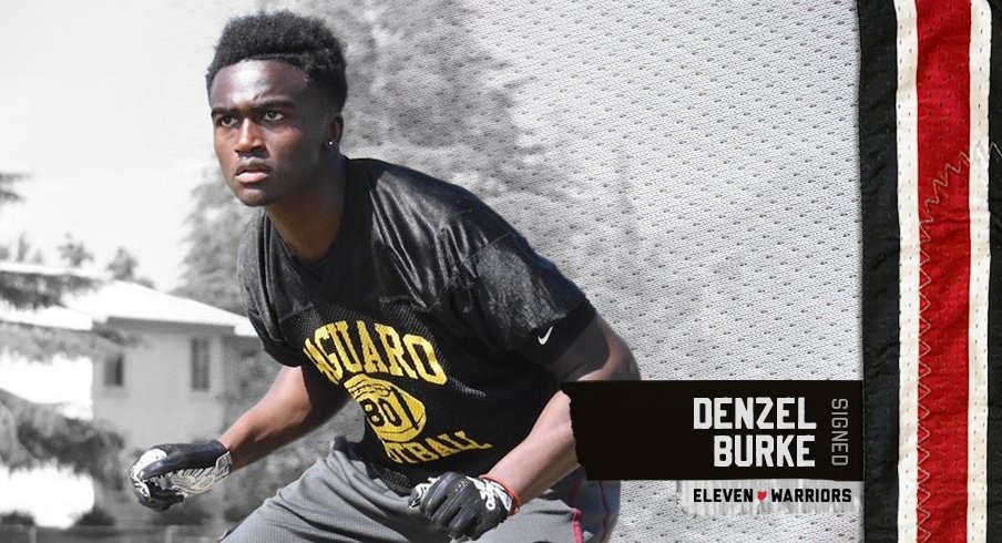 Four-star Arizona athlete Denzel Burke is officially a Buckeye.