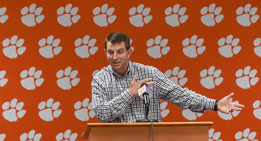 Clemson head coach Dabo Swinney