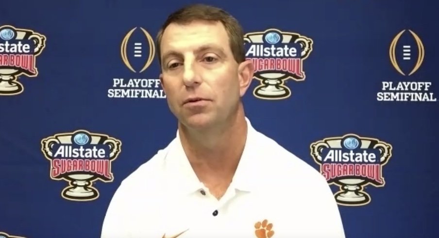 Presser Bullets: Dabo Swinney discusses 11th place in Ohio, Clemson’s Upcoming Sugar Bowl Matchup with Buckeyes
