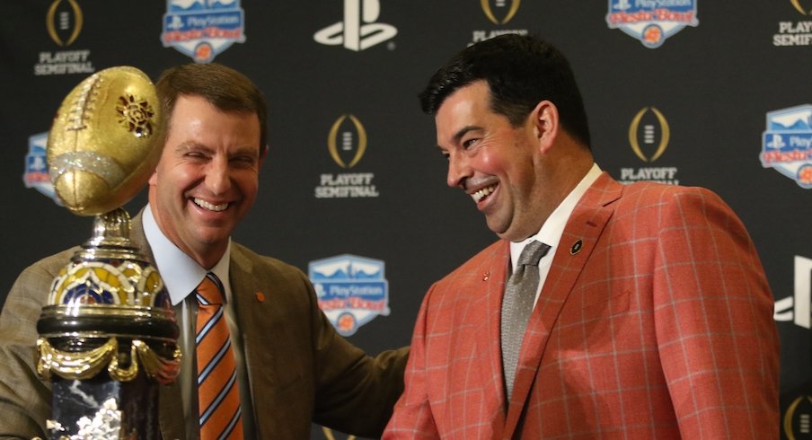 Presser Bullets: Ryan Day and Dabo Swinney Offer Their Final Thoughts Ahead of Ohio State and Clemson’s Coll - Eleven Warriors
