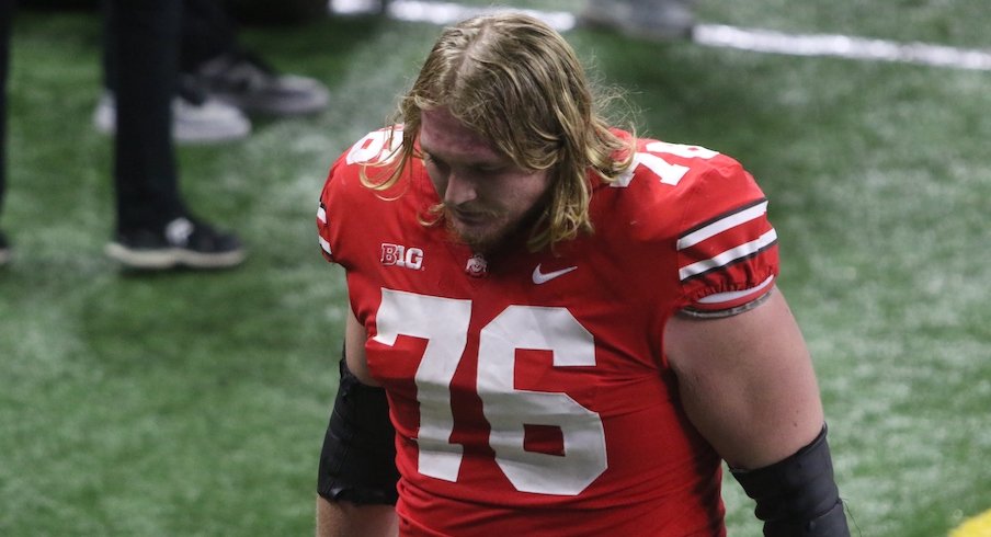 The start of Ohio State left guard Harry Miller for Sugar Bowl vs.  Clemson