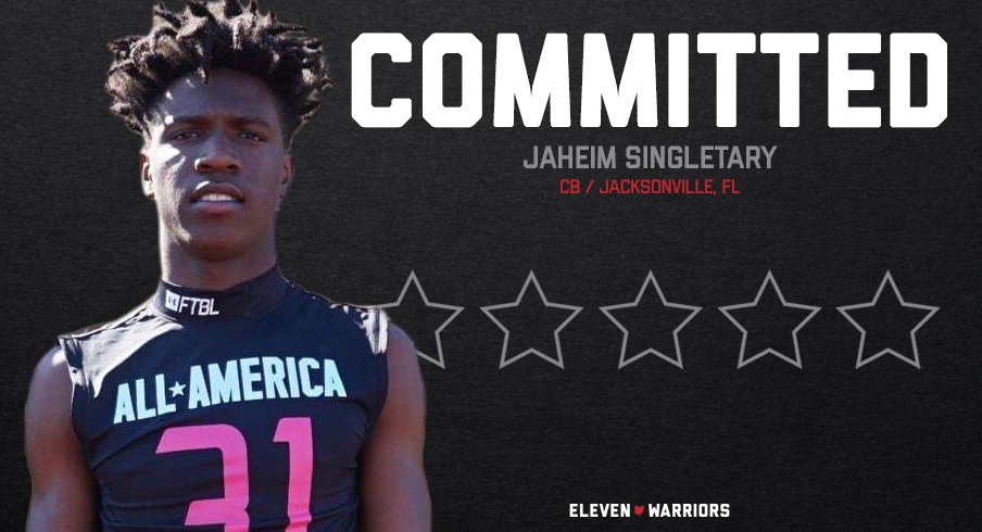 Five star Cornerback Jaheim Singletary commits to the state of Ohio