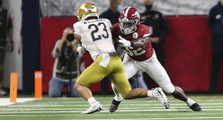 Alabama notebook: Crimson Tide aims to make Ohio’s offense one-dimensional, Dylan Moses compares Justin Fields to “A Young Cam Newton”