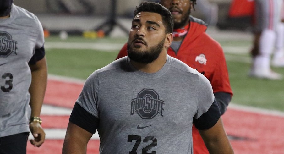 Ohio State defenseman Tommy Togiai entering the NFL 2021 draft after the breakout season