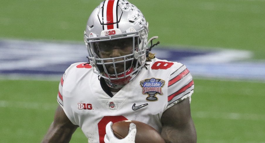 Ohio State Trey Sermon Goes To Hospital With Injury After First National Championship Game