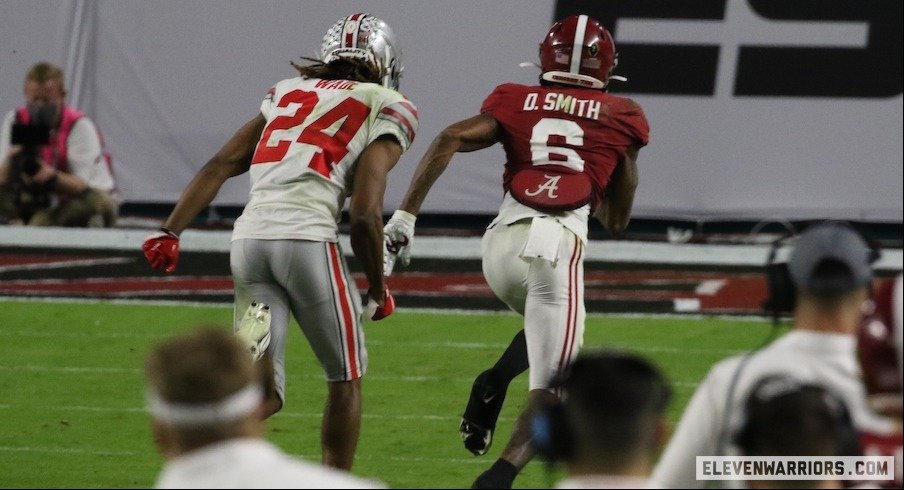 DeVonta Smith burns Shaun Wade