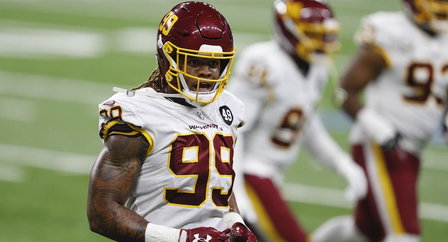 Chase Young Becomes Fourth Buckeye in Five Years to Win NFL Defensive Rookie of the Year | Eleven Warriors - Eleven Warriors