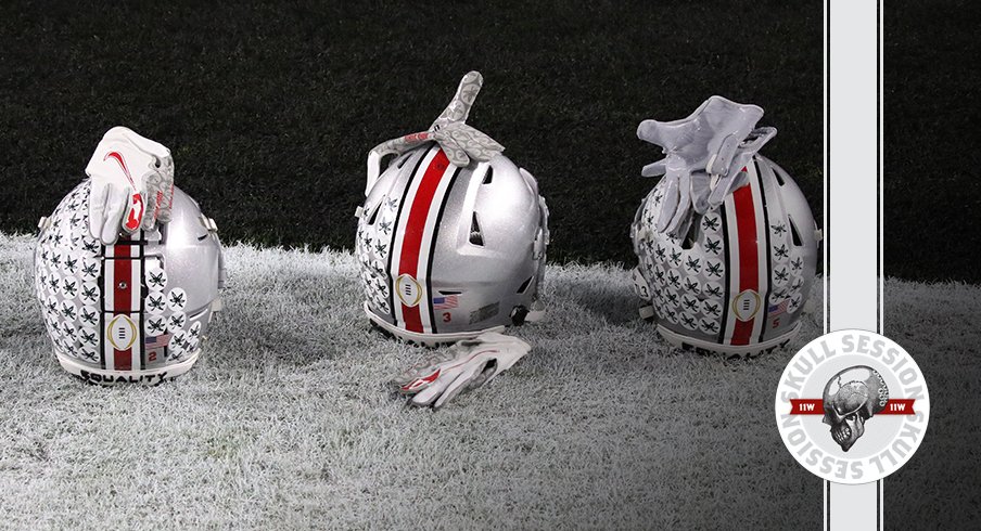 Some helmets in today's skull session.