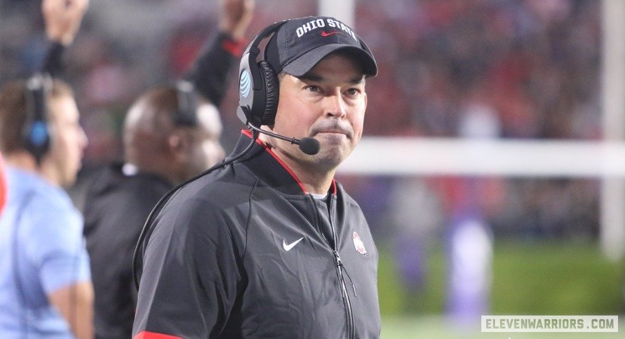 Ryan Day stirs Ohio State's offensive drink. 