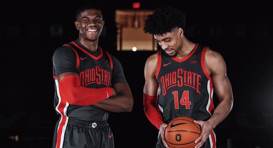 Ohio State football jerseys all black vs. Wisconsin