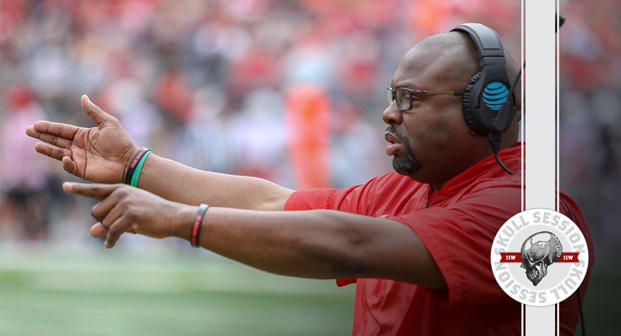 Tony Alford is making some signals in today's skull session.