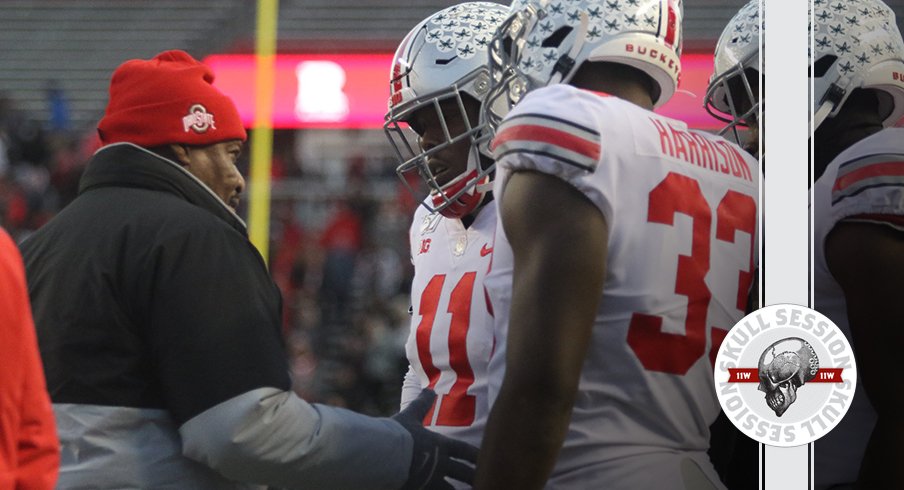 Larry Johnson is coaching them up in today's skull session.