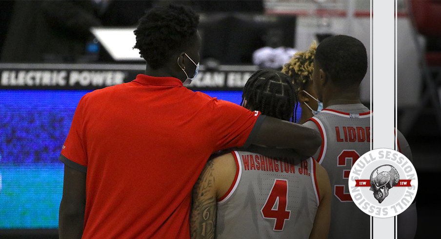 Duane Washington and Diallo are best friends in today's skull session.