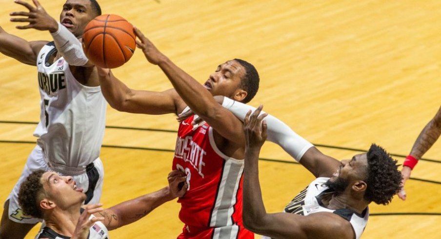 Zed Key typically owns the glass during his limited minutes. 