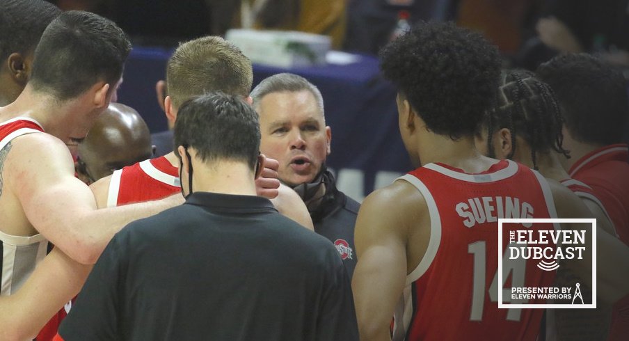 Ohio State men's basketball coach Chris Holtmann and his team