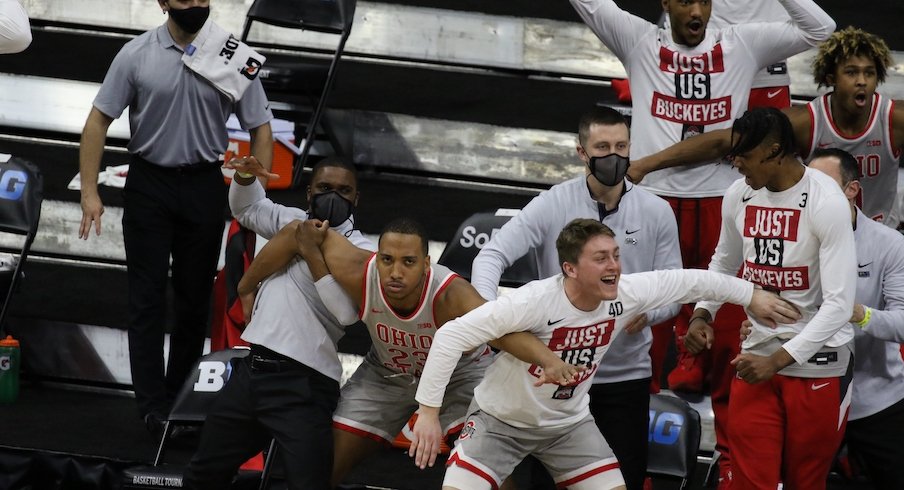 Photo Gallery: Ohio State Survives Late Rally to Advance Past Minnesota in Big Ten Tournament ...