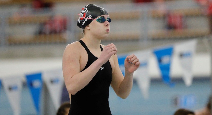 Sally Tafuto was one of many Buckeye swimmers to step up at the NCAA Championships.