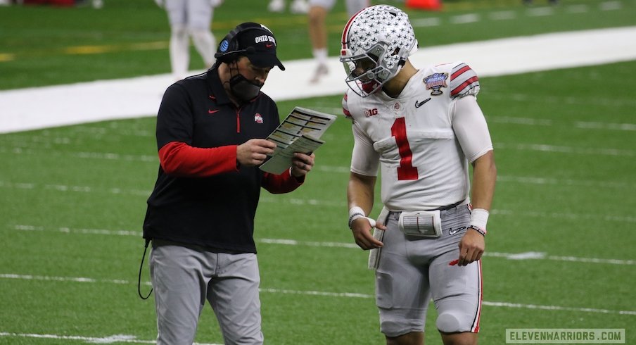 Ryan Day and Justin Fields