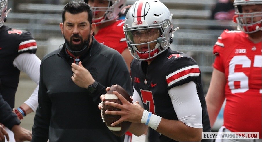 Ryan Day and C.J. Stroud