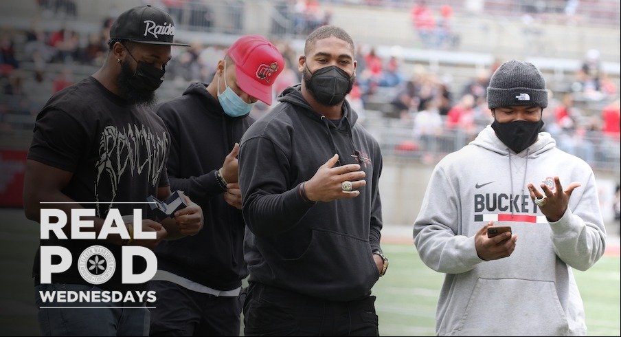 Baron Browning, Justin Fields, Jonathon Cooper and Justin Hilliard