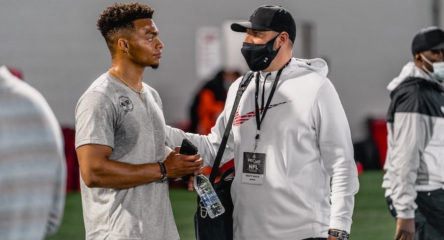 Justin Fields and Matt Nagy