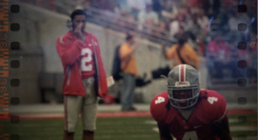 terrelle pryor and jaamal berry at the 2011 spring game