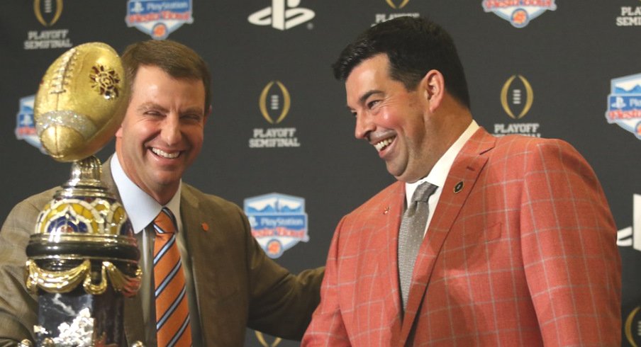 Ryan Day and Dabo Swinney