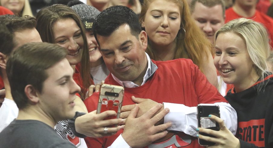 Let's get rich with Ohio State head football coach Ryan Day