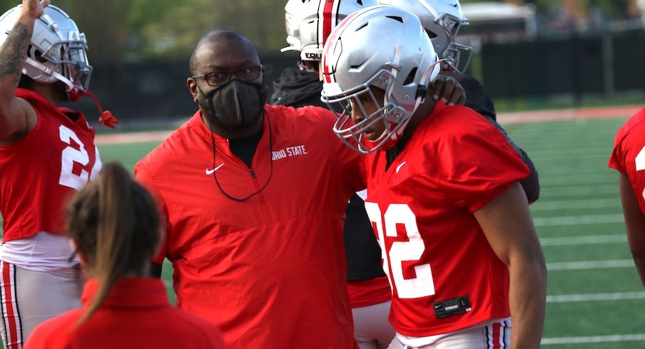 Tony Alford and TreVeyon Henderson