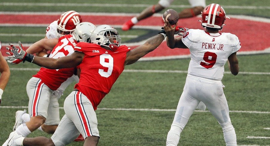 Ohio State's 2021 defense would benefit greatly from Zach Harrison making a huge leap in disruption production