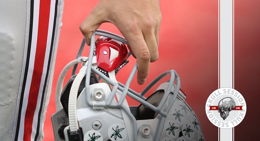 We're holding our helmet in today's skull session.