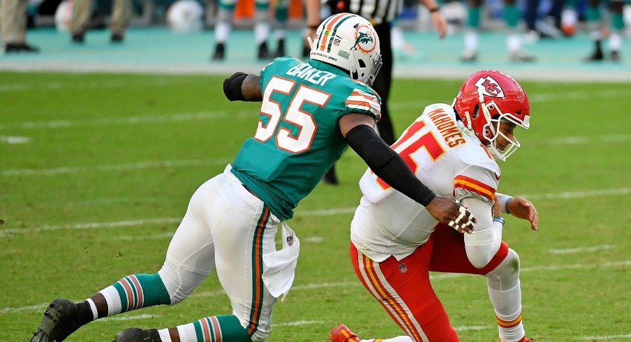 Jerome Baker earned a three-year contract extension worth $39 million.