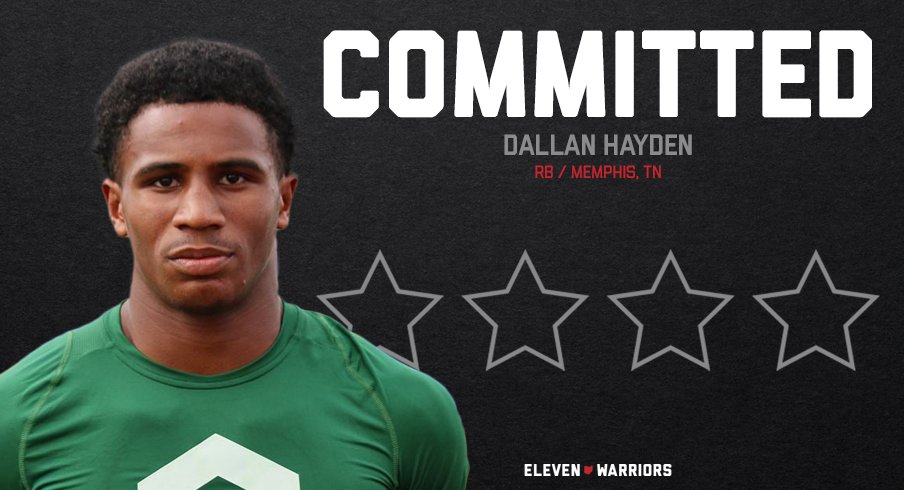 Dallan Hayden is the latest addition to Ohio State's 2022 class. 