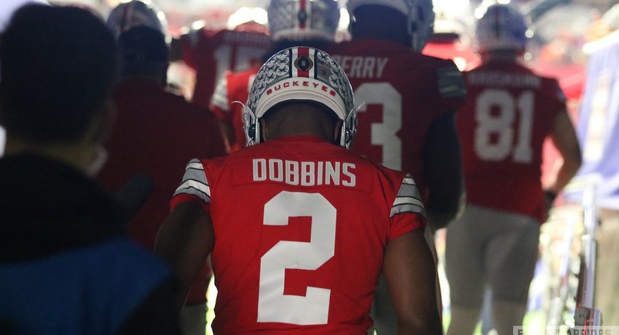 Former Ohio State running back J.K. Dobbins