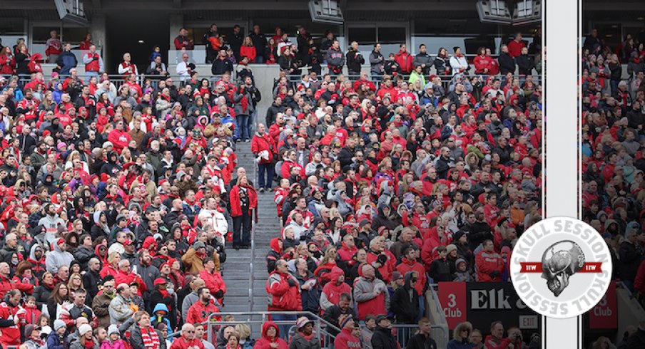 Full stadiums are coming in today's skull session.