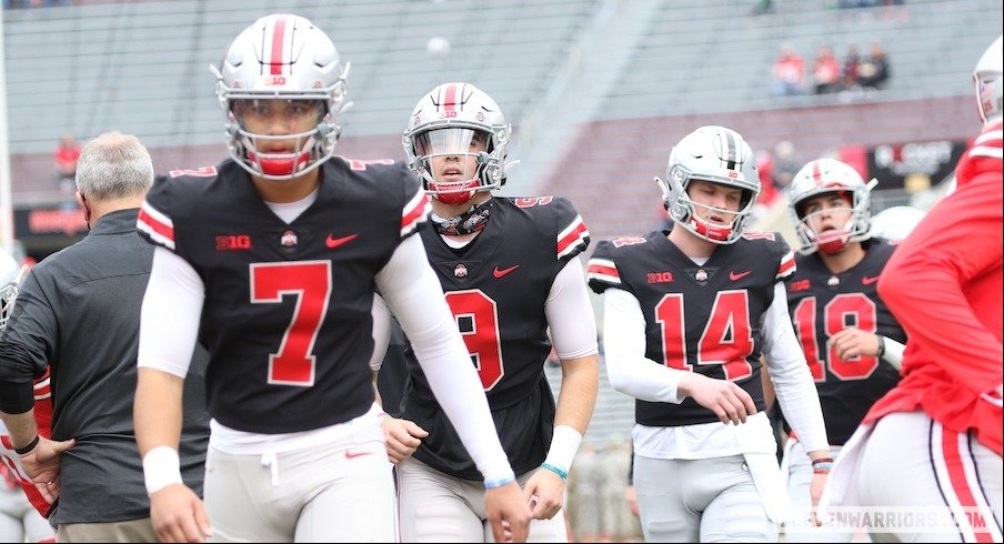 C.J. Stroud, Jack Miller and Kyle McCord