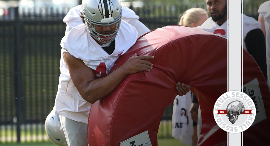 We're holding a big donut thing in today's skull session.