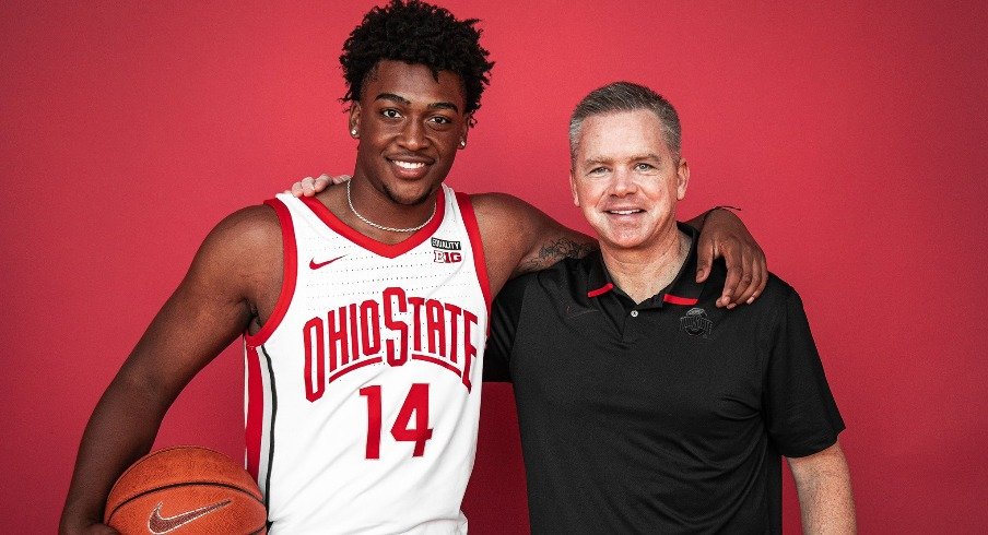 Brice Sensabaugh and Chris Holtmann