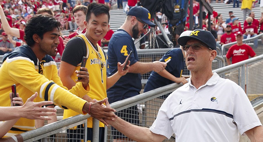 Jim Harbaugh is feeling it with Michigan 5–0