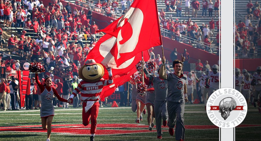 The Buckeyes take the field in today's skull session.