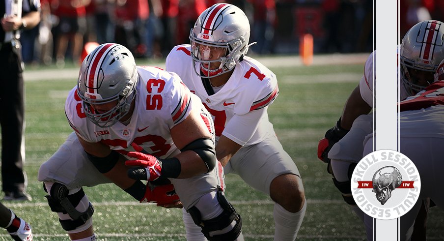 Ohio State is under center in today's skull session.