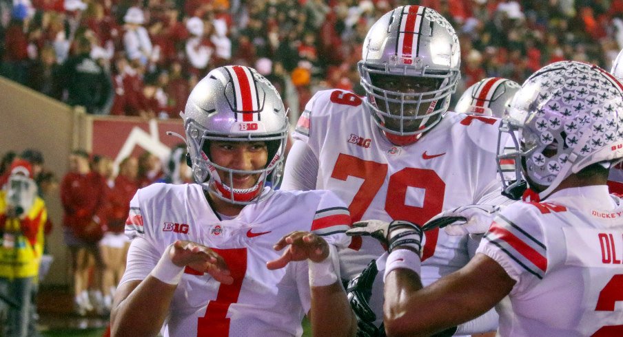 Ohio State quarterback C.J. Stroud and company