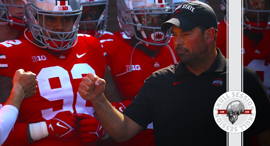 Ryan Day's handing out fist bumps in today's skull session.