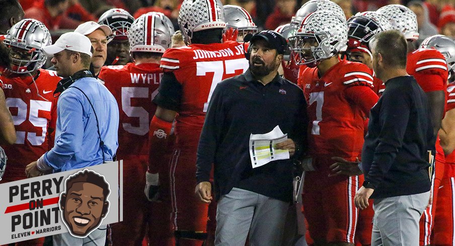 Ryan Day is coaching them up.