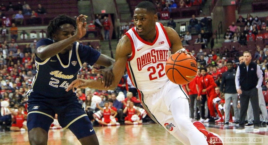 Ohio State Freshman Malaki Branham Makes Game-Winning Assist, Big Bucket  Late in Impressive Collegiate Debut | Eleven Warriors