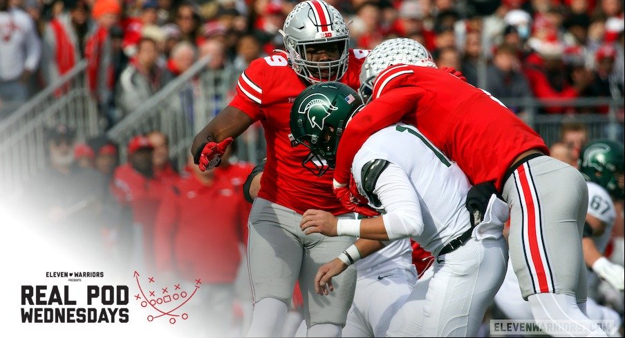 real pod wednesdays after ohio state dominated michigan state will michigan be a tougher test or more of the same eleven warriors